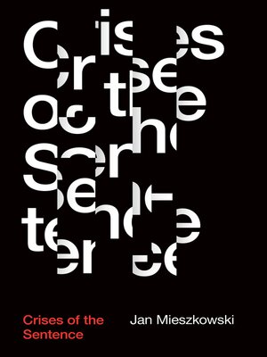 cover image of Crises of the Sentence